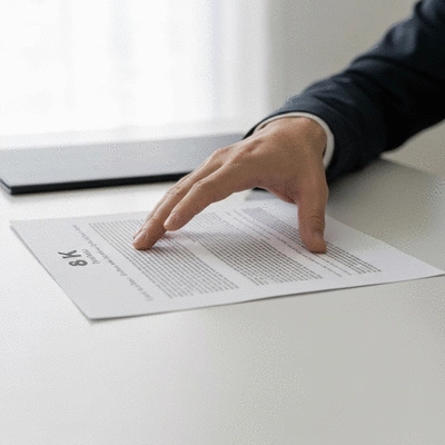 A person's hand pointing at a legislative document, symbolizing civic engagement, no text, no words, no typography, clean image