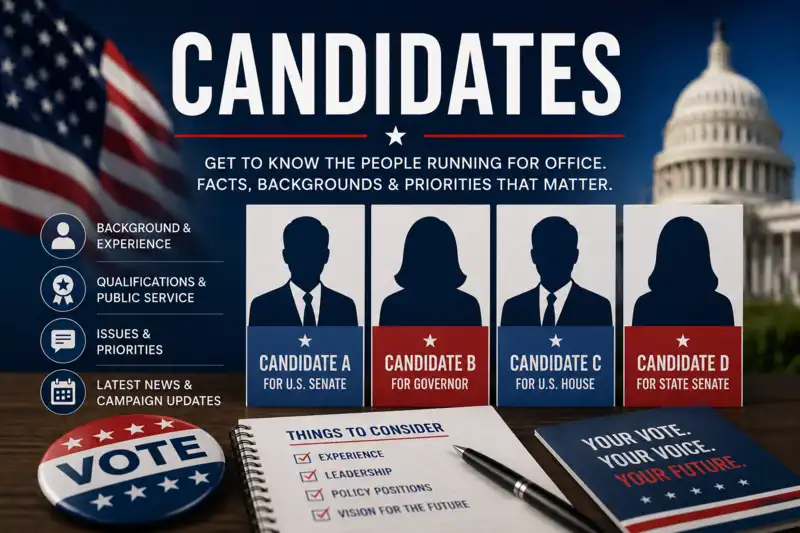 Candidate Profiles & Election Information | Next In Office